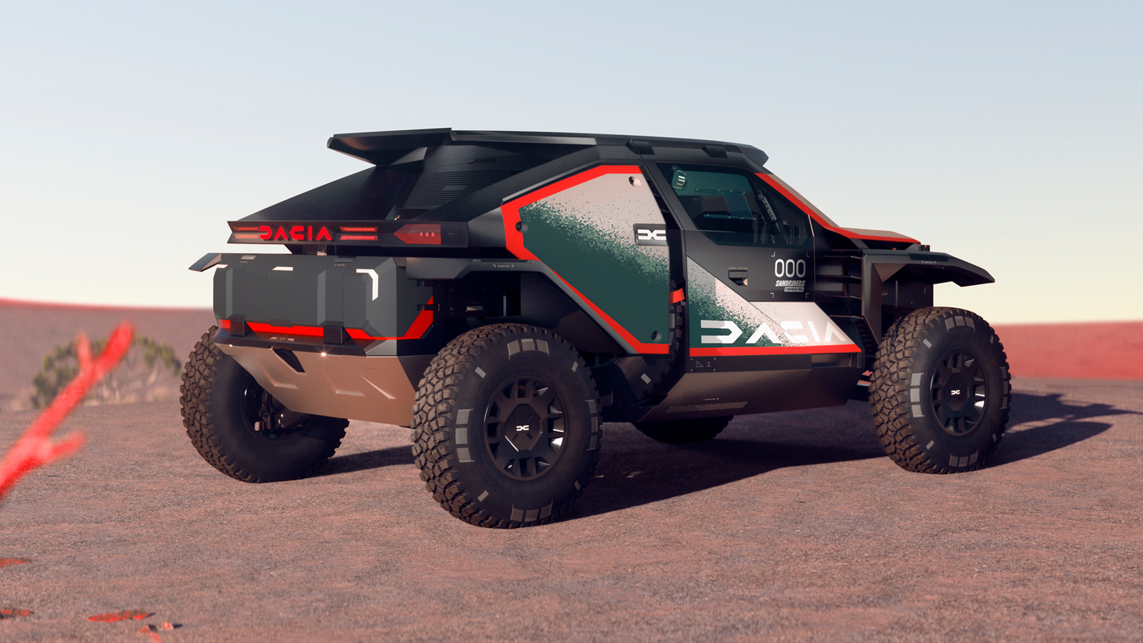 Dacia Sandrider, rear 3/4